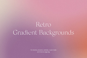 Retro Vintage Gradient Textures PS, an Object Graphic by Feel This