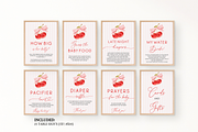 Pink Bow Baby Shower Activity Pack, an Invitation Template by Digital_Mind (Thumbnail 3 of 6)