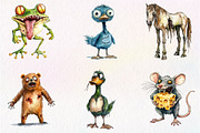 Zombie Animals Clipart PNG, an Illustration by Dream Creation (Thumbnail 4 of 5)