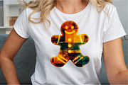 Christmas Gingerbread Man PNG, an Illustration by Sublimation Artist (Thumbnail 9 of 9)