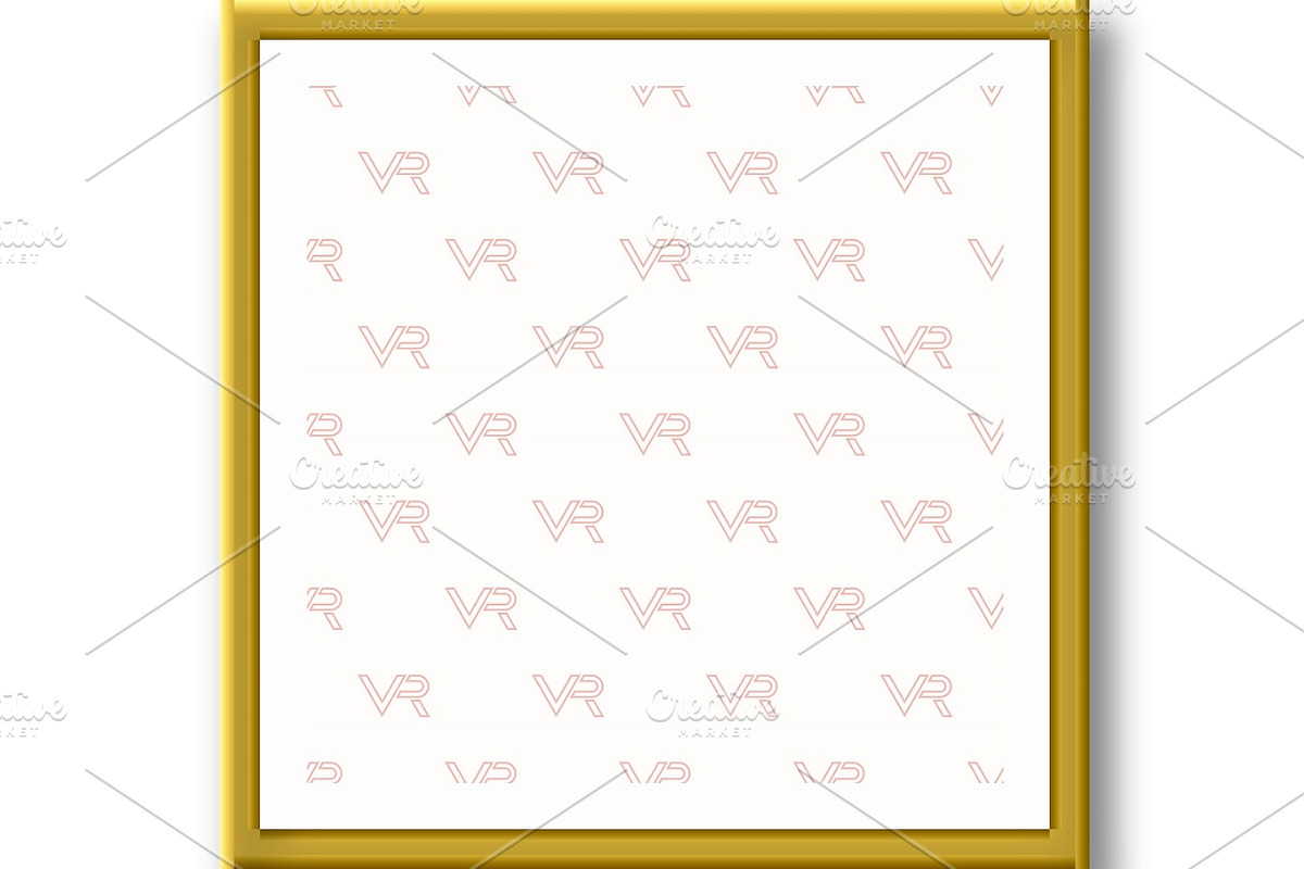 Seamless Modern Pattern With VR, a Pattern Graphic by FineArtStudio (Photo 2 of 3)