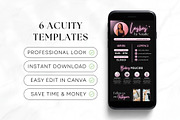 Lash Tech Acuity Scheduling • Canva, a Websites & App Template by OniriqveDesigns (Thumbnail 6 of 8)