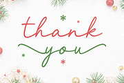 Merry Christmas Font, a Script Font by Meow Creation (Thumbnail 13 of 13)