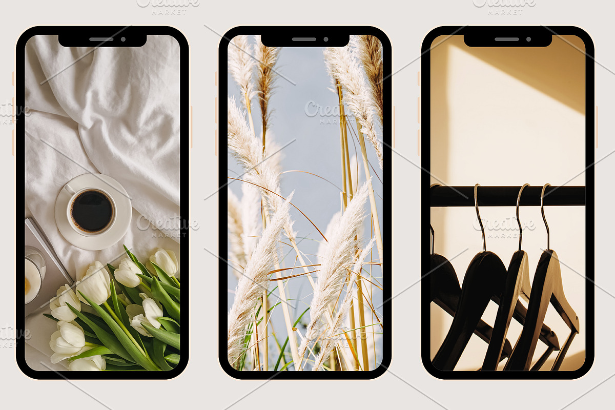 Neutral aesthetic. Stock photo set., a Photo by Imageblend (Photo 5 of 7)