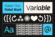 Plakat Variable Family, a Sans Serif Font by Mabütype (Thumbnail 3 of 11)