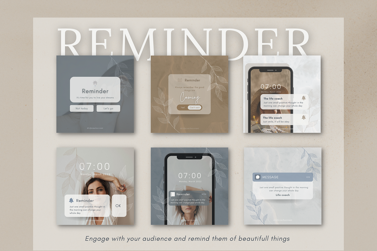 Social Media Templates Kit in Canva, a Social Media Template by Marketello Studio (Photo 5 of 39)
