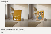 4x5 Leaning Chair Frame Mockup, a Household Mockup by mockupize (Thumbnail 6 of 7)