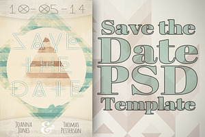Unique Save the Date Template