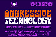 Gorilla Protocol Font, a Sans Serif Font by weknow (Thumbnail 2 of 8)