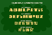 Cziling Display, a Symbol Font by Nathatype (Thumbnail 10 of 11)