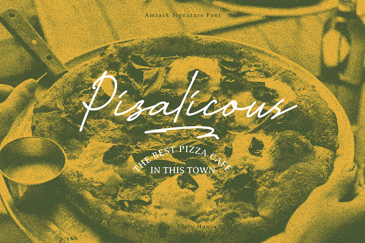 Amrack Signature Font, a Script Font by Morand Union (Photo 3 of 7)