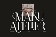Haliko Elegant Serif Font, a Serif Font by Graphicxell (Thumbnail 2 of 8)