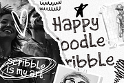 Doodle Lines Scribble Handwritten, a Font by PutraCetol Studio (Thumbnail 4 of 5)