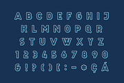Celebration Typeface, a Sans Serif Font by Ollie Briggs (Thumbnail 2 of 4)
