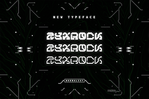 ZYXROCK TYPEFACE // FONT