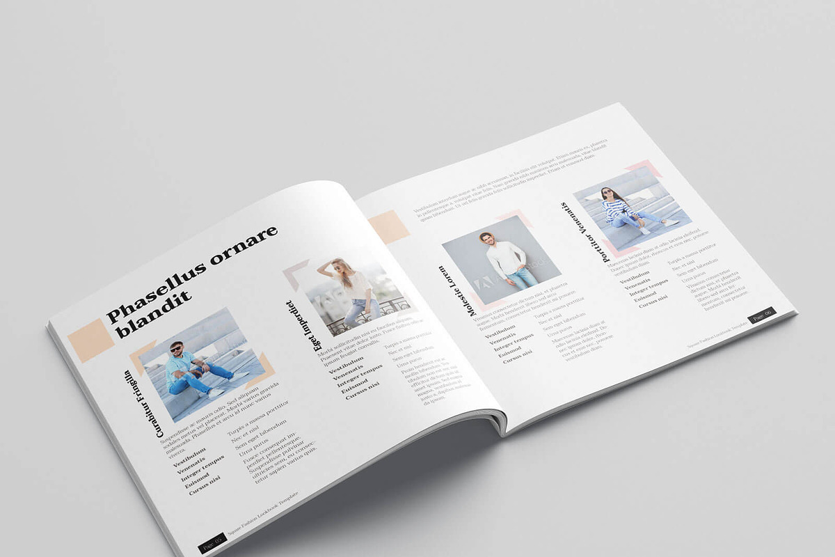 KLAMBEE – Square Fashion Lookbook, a Brochure Template by Vectogravic Design (Photo 6 of 15)