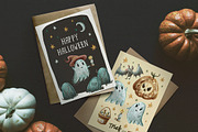 Spooky Night • Halloween set, a Decorative Illustration by Yeticrab (Thumbnail 3 of 12)