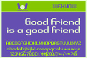 Philanthropist font, a Font by weknow (Thumbnail 3 of 8)
