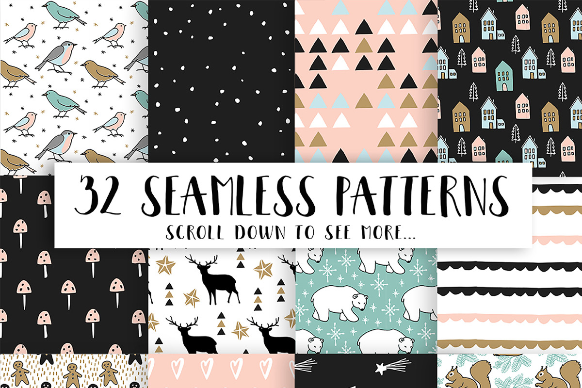 150+ Nordic Christmas set, a Decorative Illustration by Tabita's shop (Photo 4 of 8)
