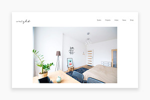 Wright - Portfolio WordPress Theme