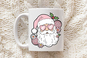 Retro Christmas, Groovy Santa Claus, an Illustration by Libby Wishes (Thumbnail 5 of 8)