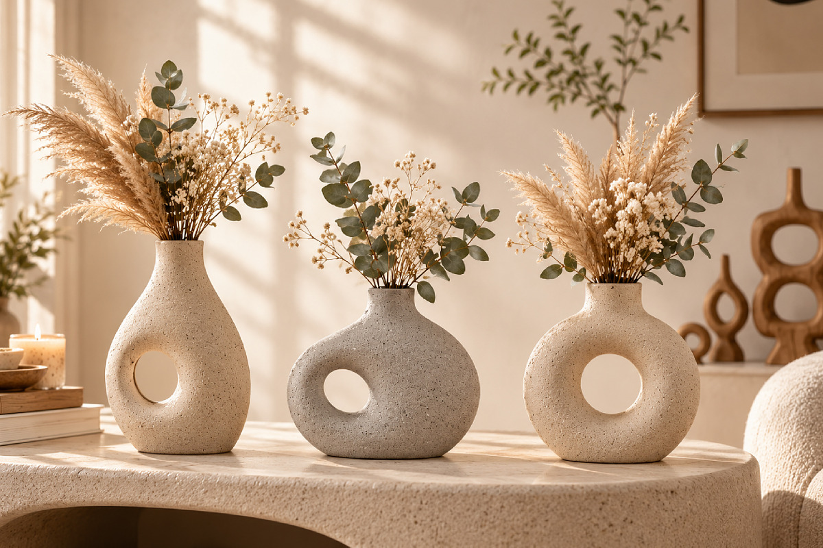 Modern Organic Sculptural Vase STL, a Scene 3D Model by Layerology (Photo 1 of 4)