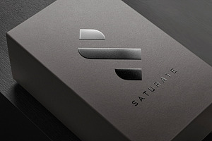 Spot UV Printing Logo Mockup, a Merchandise Mockup by GfxFoundry
