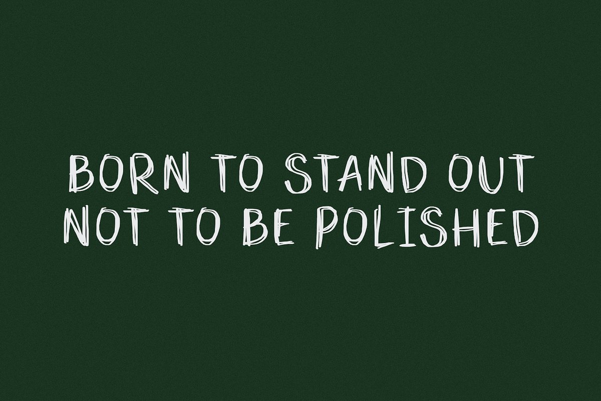 Bokerough – Rough Handwritten Font, a Handwritten Font by TypeTasty Font (Photo 7 of 10)