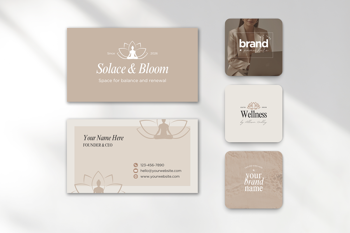 Wellness Coach Canva Template Bundle, a Social Media Template by DigiPax (Photo 12 of 15)