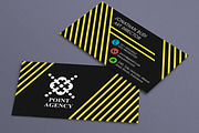Modern Colorful Line Business Card, a Business Card Template by Sahade Studio (Thumbnail 4 of 5)