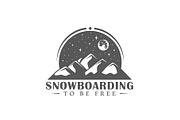 18 Snowboarding Logos Templates, a Branding & Logo Template by Art Design (Thumbnail 22 of 26)