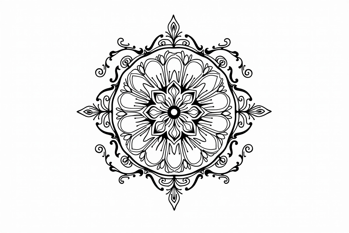 8 Mandala Cut Files Pack, an Illustration by Amazin_art (Photo 3 of 9)