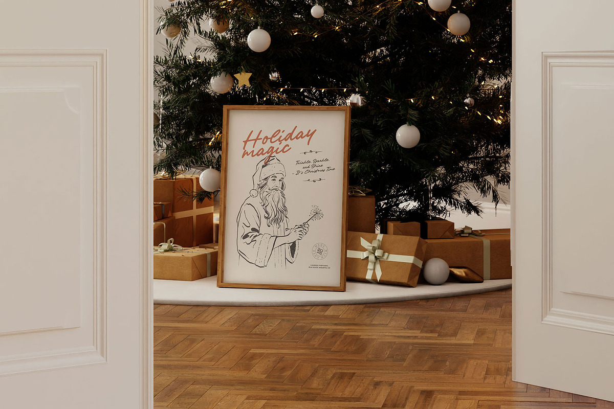 Aesthetic Christmas | Poster Builder, an Object Graphic by KetteCreate (Photo 4 of 18)