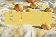 HERBI | A Chunky Sans Serif Font, a Sans Serif Font by Loryn Ipsum (Thumbnail 4 of 11)