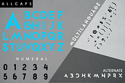 BARTKEY, a Sans Serif Font by zamjumps (Thumbnail 6 of 7)