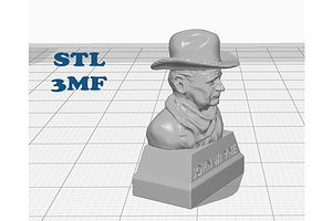 Famous Busts 3d Print Models