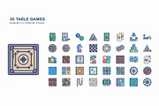 Table Games icon set, an Icon by Icongeek26 (Thumbnail 1 of 6)