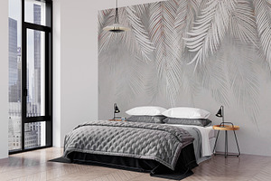 Wallpaper mockup - Tapestry mockup