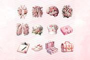 Healthcare Medical Elements Clipart, a Healthcare Illustration by Coral Beauty (Thumbnail 3 of 4)