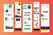 Speak-Education & LMS Figma Template, a Landing Page Template by Pixency (Thumbnail 2 of 18)