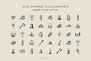 FOREST & CAMPING illustrations, a Decorative Illustration by Crocus Paperi (Thumbnail 4 of 5)