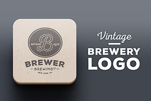 Brewery / Beer Logo I, Vintage