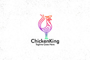Chicken King Logo, a Branding & Logo Template by Maxim apperian (Thumbnail 2 of 3)