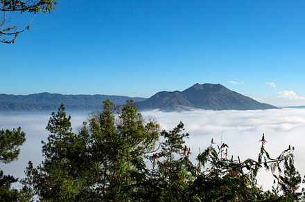 Amazing view of the volcano