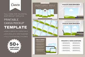 PLR Printable Templates Planners