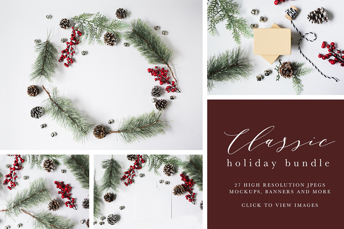 Holiday, Winter & Christmas Photos, a Product Mockup by daintydarling (Photo 1 of 2)