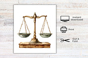 Apothecary Clipart Vintage Clipart, an Illustration by Canvas Craft (Thumbnail 7 of 7)