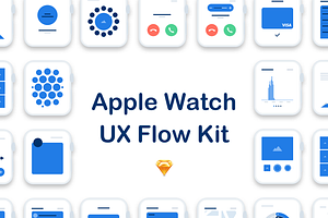 Apple Watch UX Flow Kit