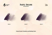 Pastel Dreams Affinity Brushes, a Brush Add-On by brushapes.com (Thumbnail 6 of 10)