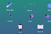 Fitness Sport Icons DaVinci Resolve, a Templates & Theme by 2dfx (Thumbnail 1 of 2)